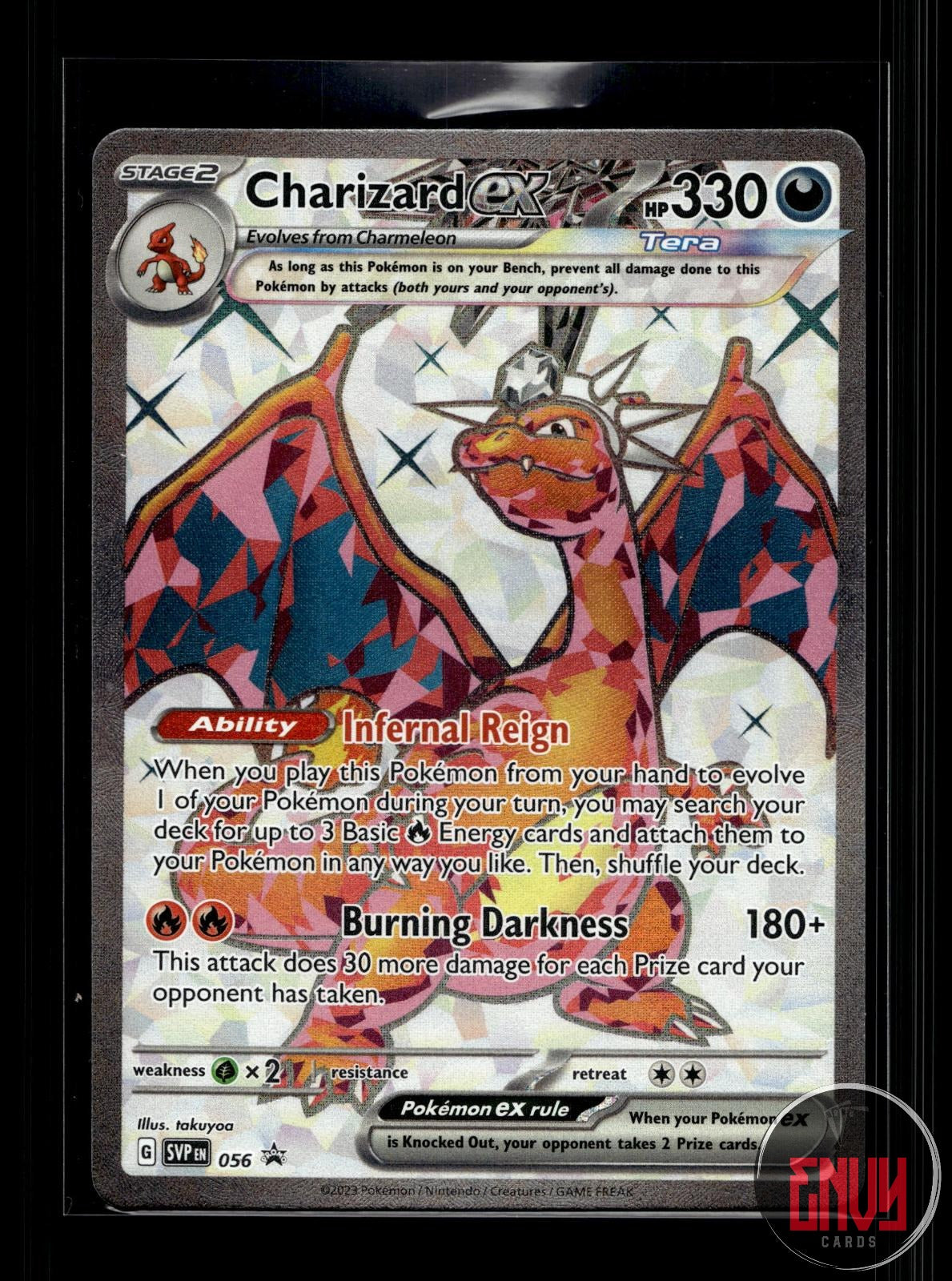 Charizard ex LP 056 P Scarlet & Violet Promo Pokemon Holo