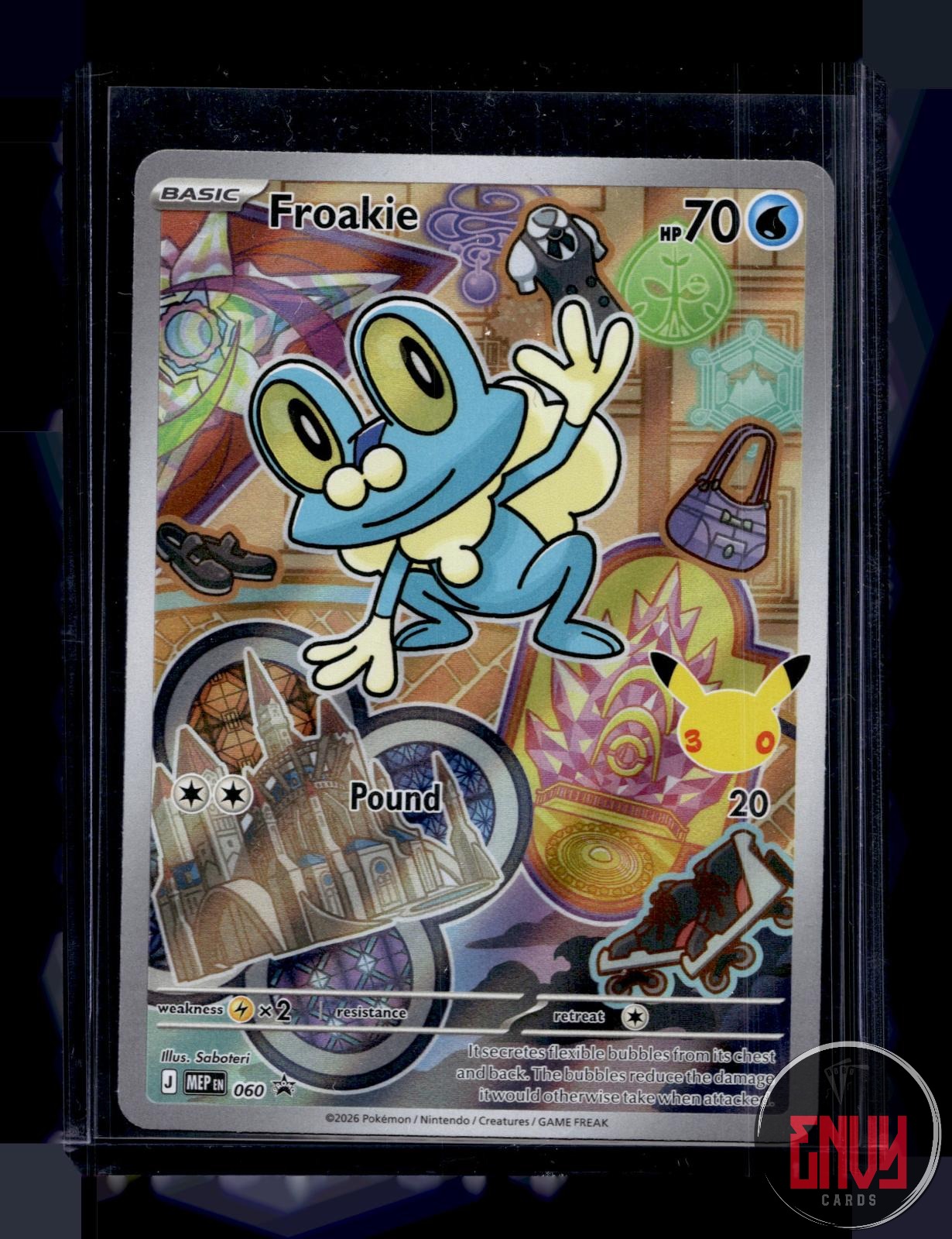 Froakie Near Mint 060 Promo First Partner Collection 2026 Pokemon Holo