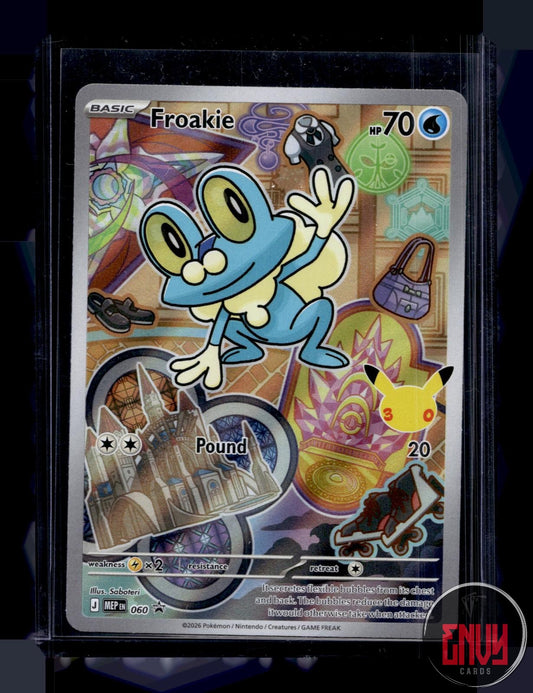 Froakie Near Mint 060 Promo First Partner Collection 2026 Pokemon Holo