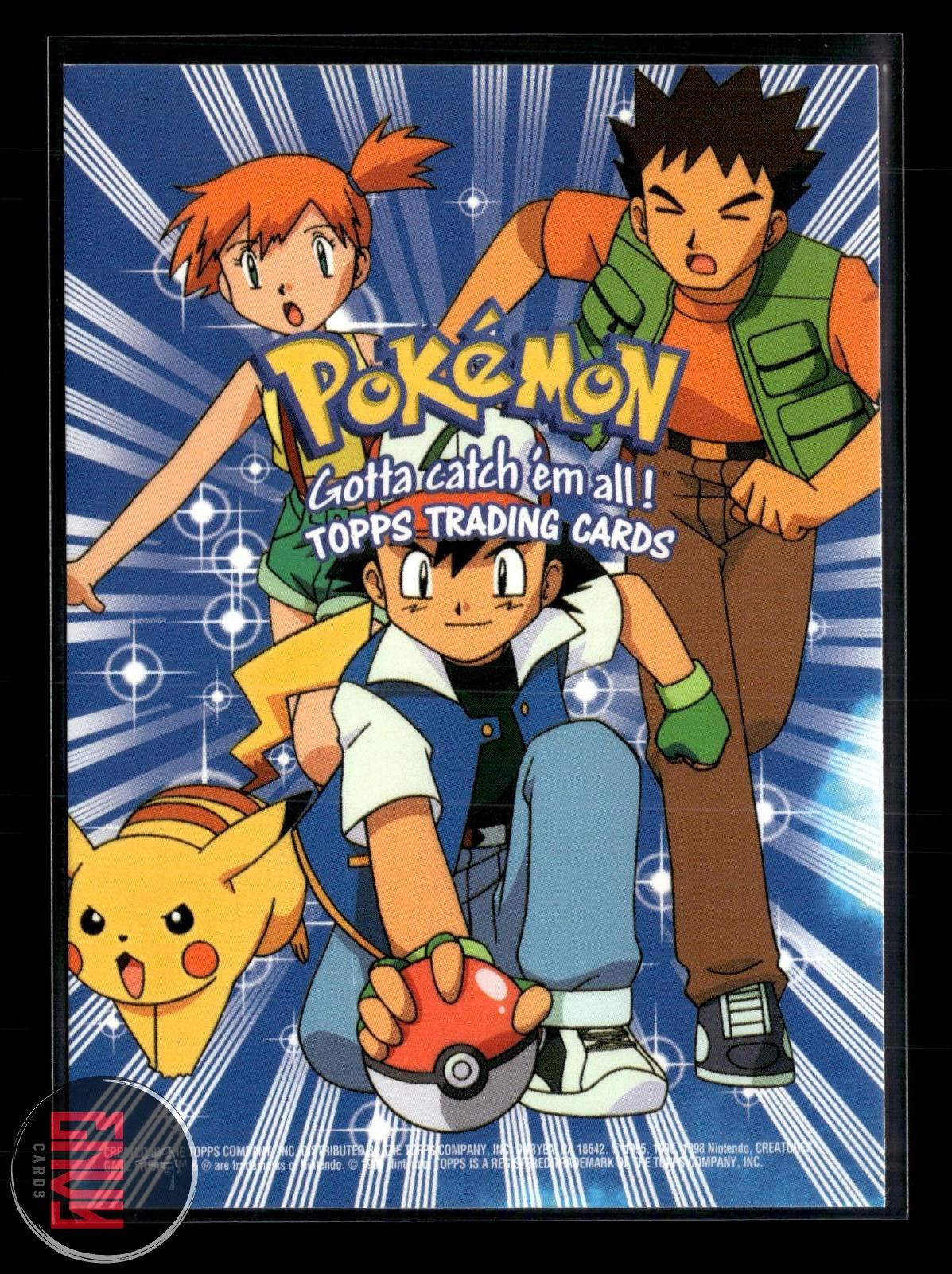 Checklist LP #72 Topps The First Movie Trading Cards Pokemon