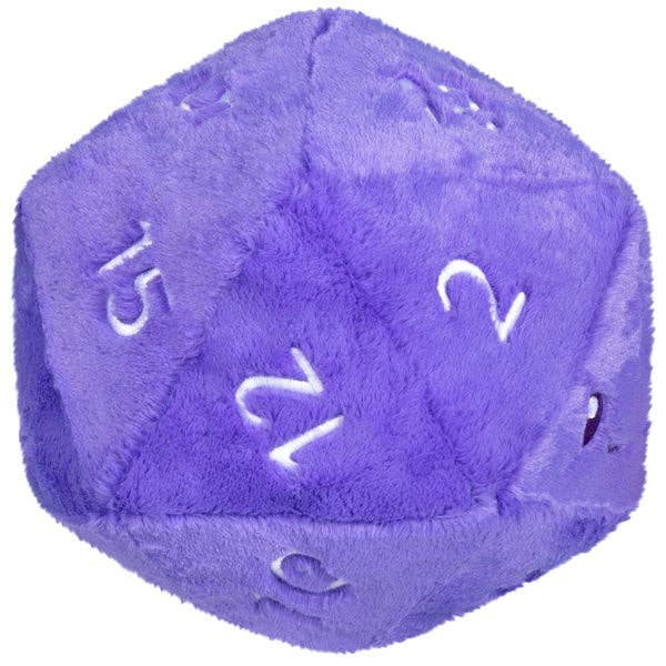 Squishable - Squishable - Purple D20 Dice Plush