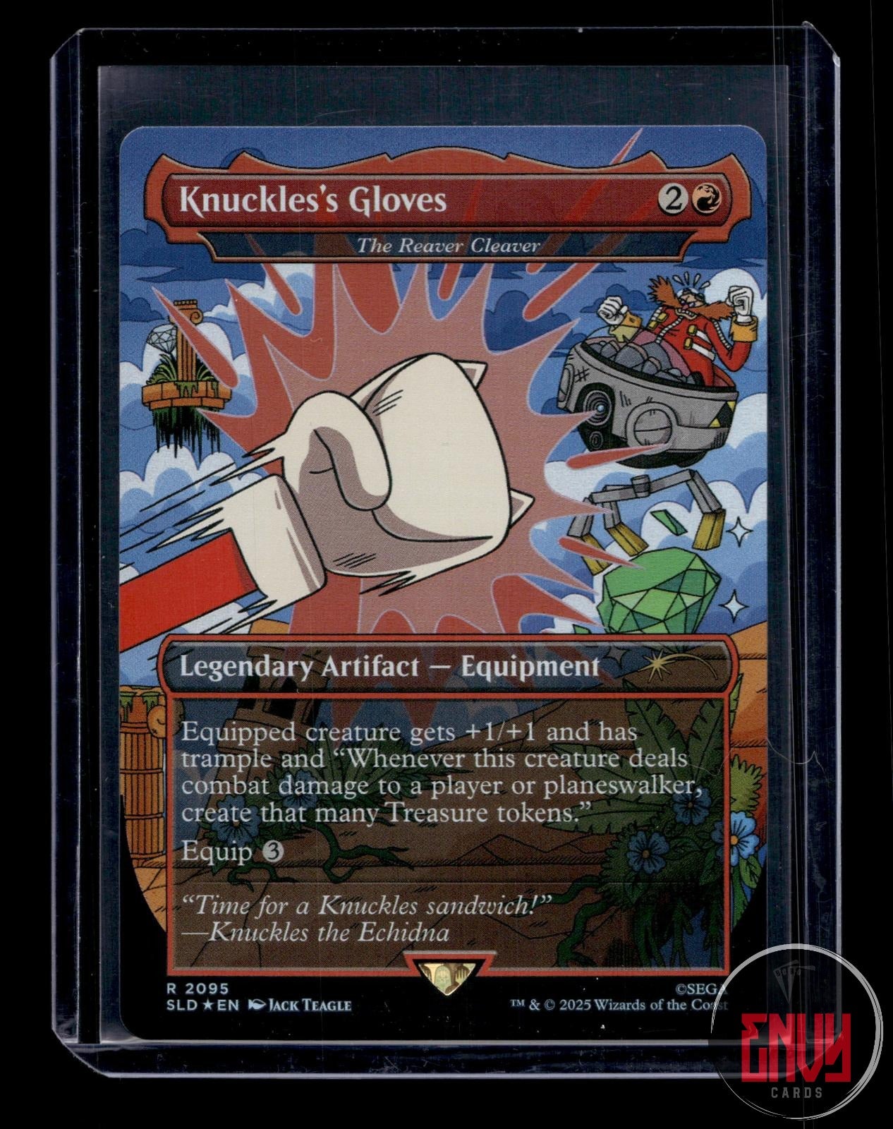Knuckles's Gloves - The Reaver Cleaver LP 2095 Rare Secret Lair Drop Series