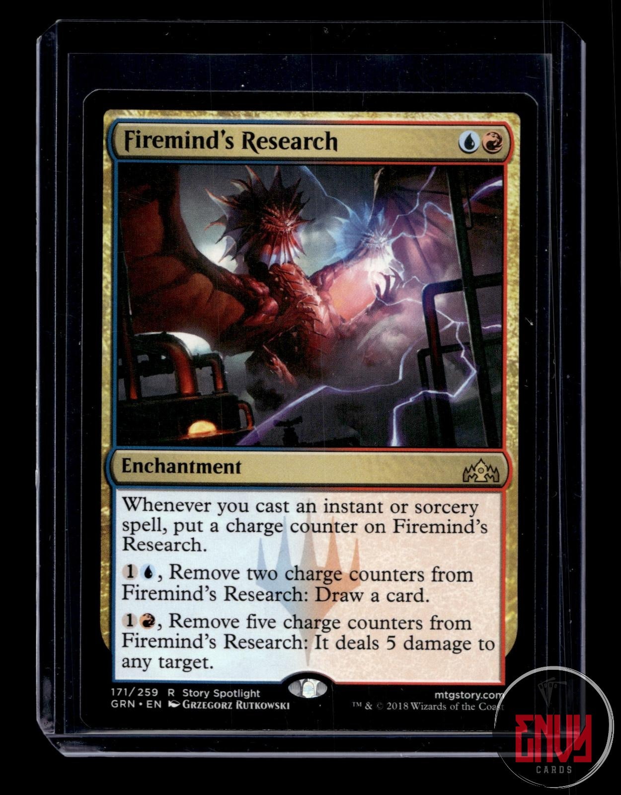 Firemind's Research Lightly Played 171 Rare Guilds of Ravnica