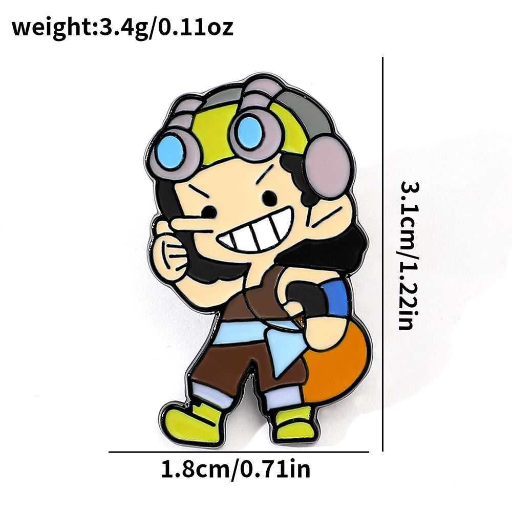 Random Design Enamel Pin