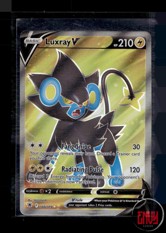 Luxray V Near Mint 168/189 Ultra Rare Astral Radiance Pokemon