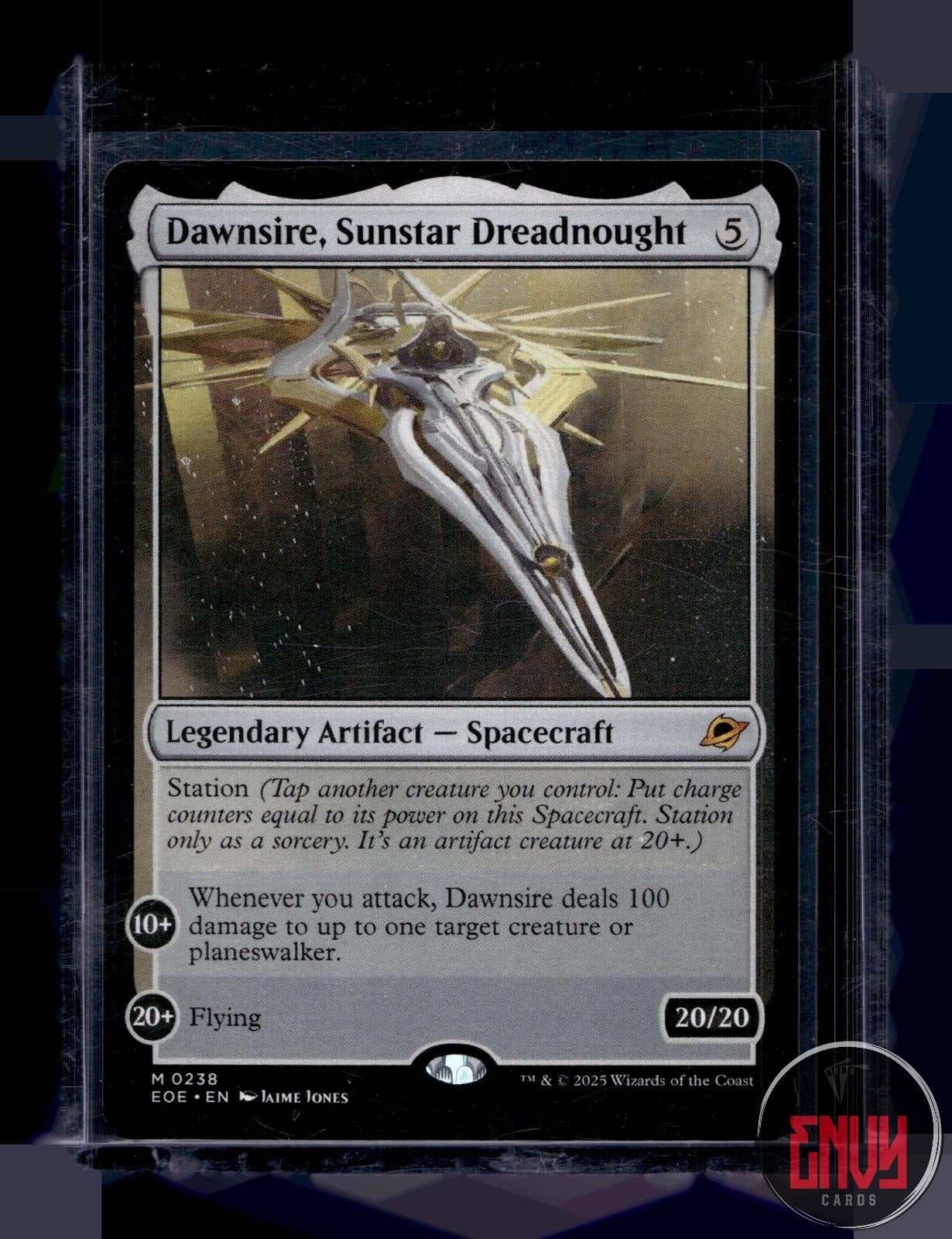Dawnsire, Sunstar Dreadnought NM 238 Edge of Eternities Magic: The Gathering