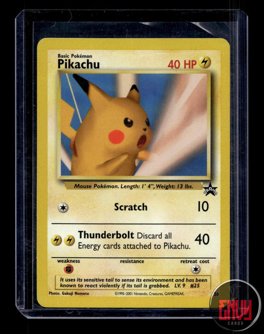 Pikachu Lightly Played 26 Promo Wizards Black Star Promos Pokemon