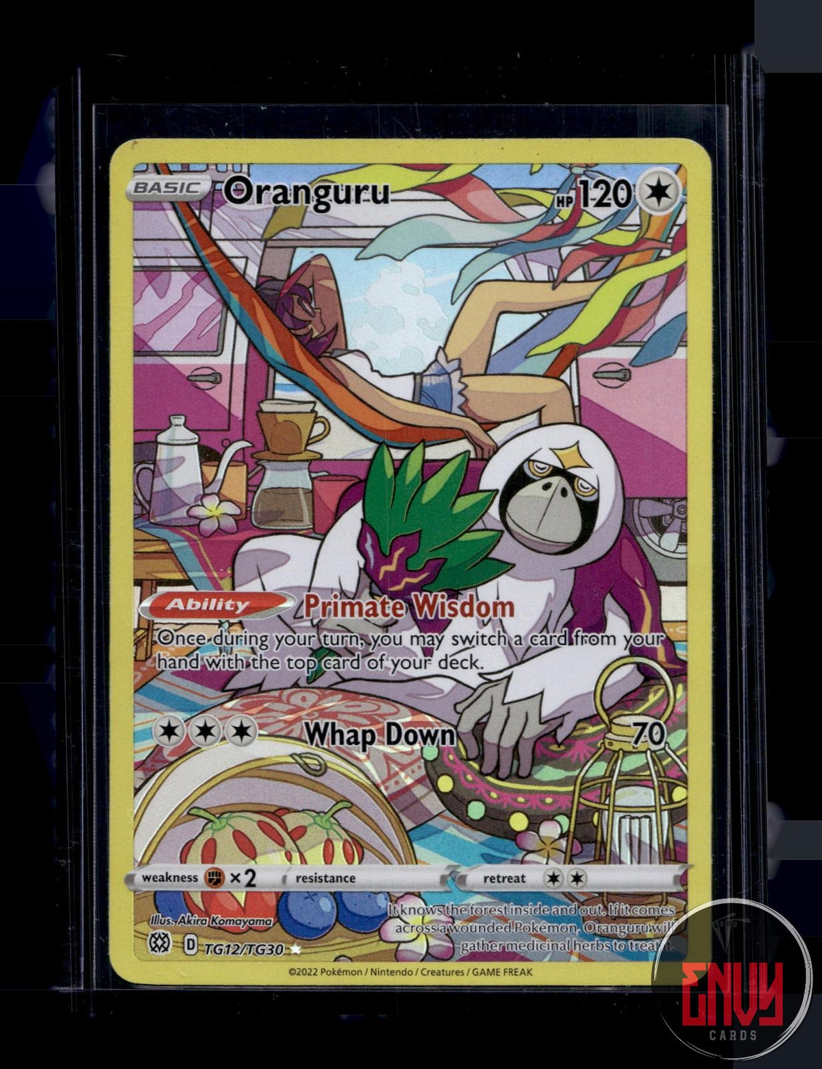 Oranguru LP TG12/TG30 Brilliant Stars Trainer Gallery Pokemon Holo