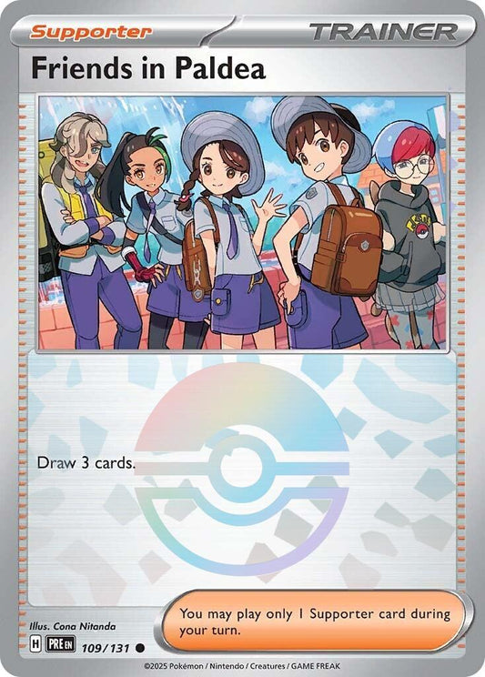 Friends in Paldea - 109/131 (Poke Ball Pattern) [PRE - 109/131]