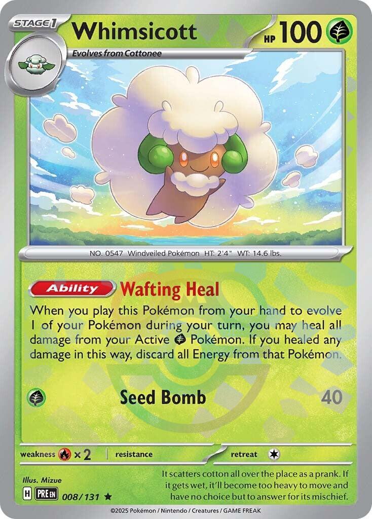 Whimsicott (Master Ball Pattern) [PRE - 008/131]