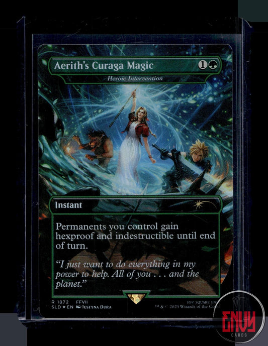Aerith's Curaga Magic - Heroic Intervention (Rainbow Foil) LP 1872 SLD