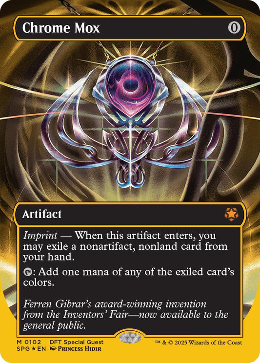 Chrome Mox (Borderless) (First-Place Foil) [SPG - 102]
