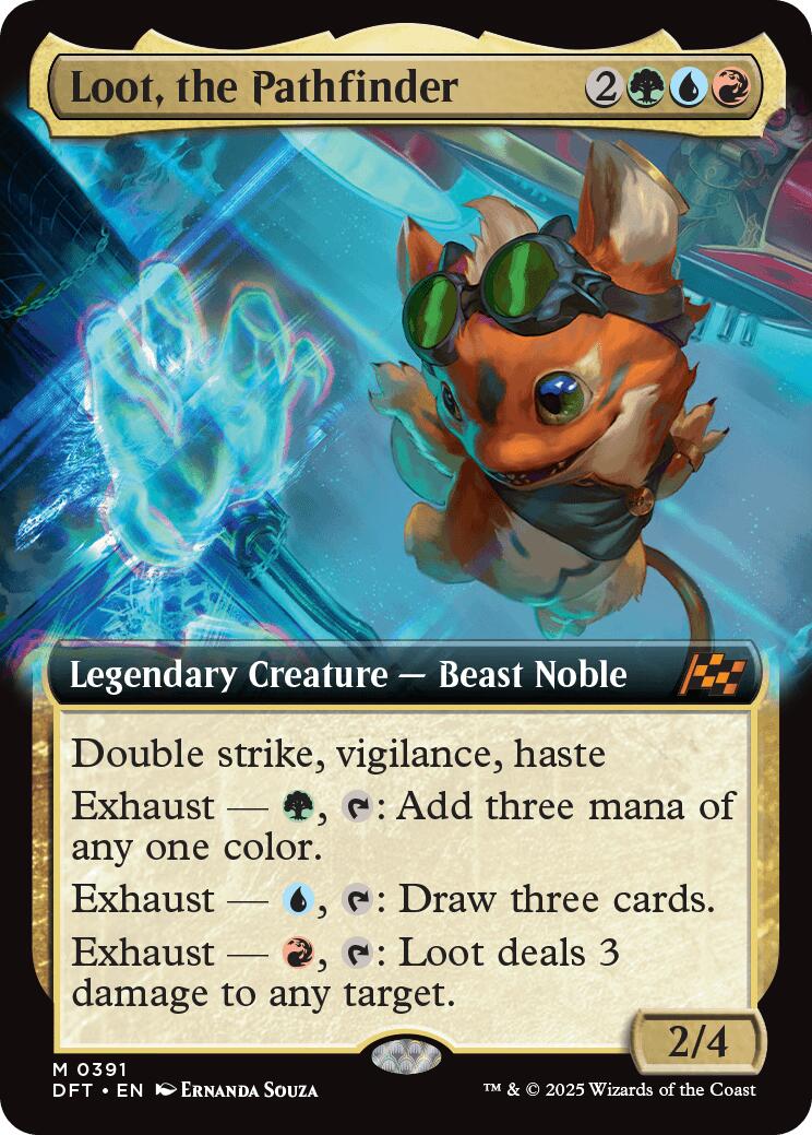 Loot, the Pathfinder (Extended Art) [DFT - 391]