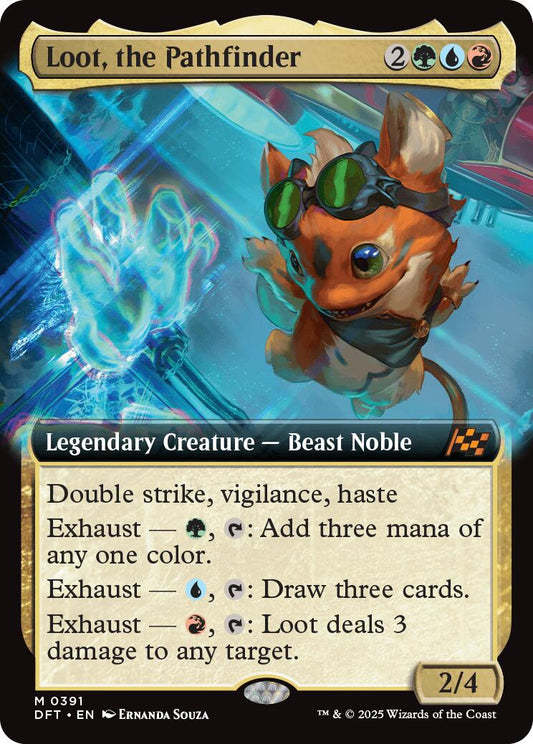 Loot, the Pathfinder (Extended Art) [DFT - 391]