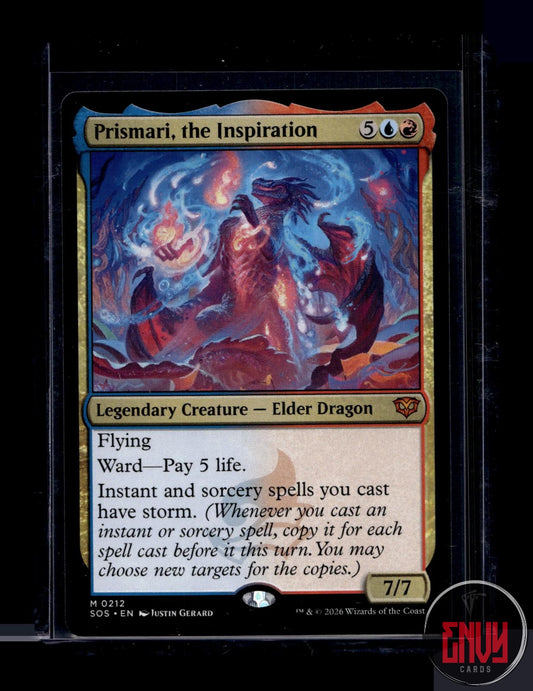 Prismari, the Inspiration Lightly Played 212 Mythic Secrets of Strixhaven