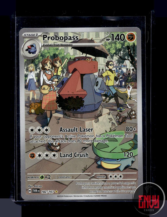 Probopass Near Mint 182/167 Illustration Rare Twilight Masquerade Pokemon