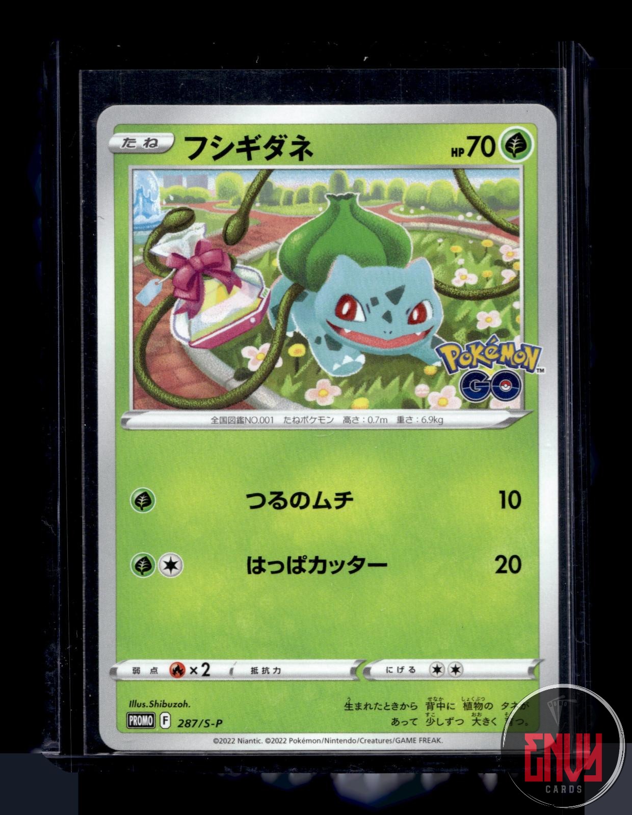 Bulbasaur Near Mint 287/S-P Promo Sword & Shield Promos Pokemon Japanese