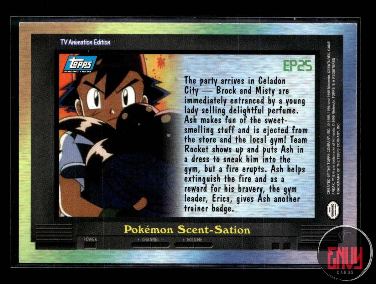 EP25 Pokemon Scent-Sation LP #147 Topps Trading Cards Series 2 Pokemon