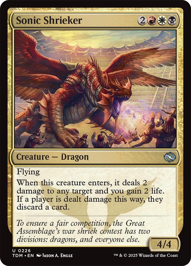 Sonic Shrieker [TDM - 226]