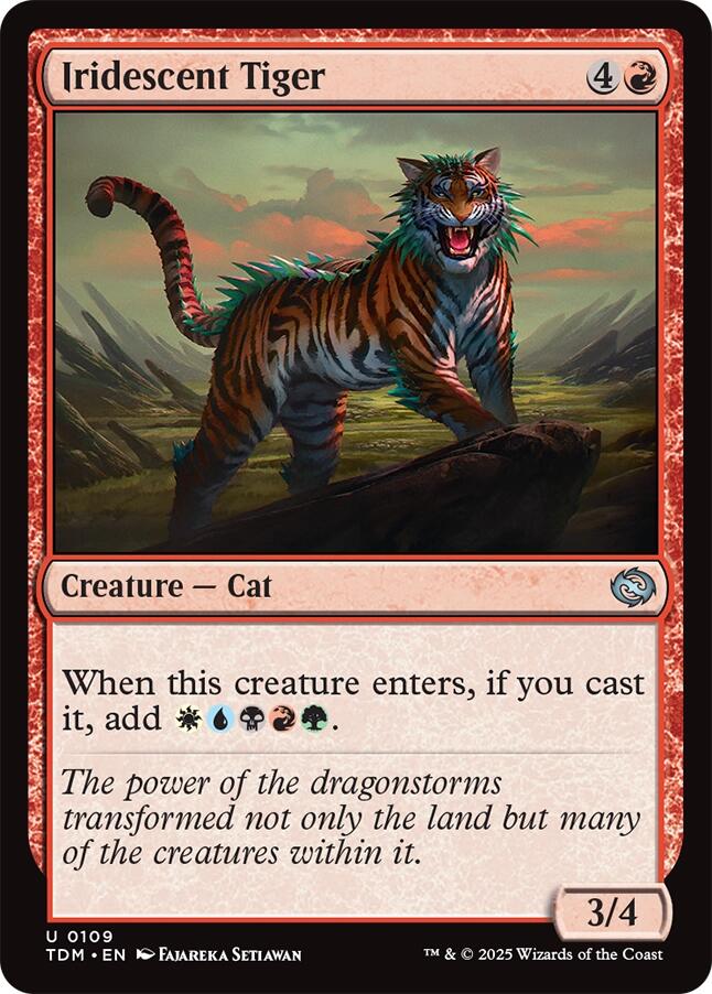 Iridescent Tiger [TDM - 109]