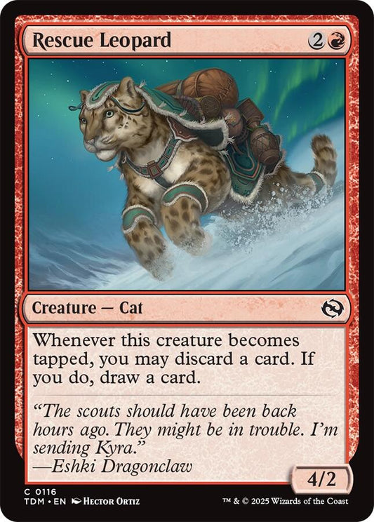 Rescue Leopard [TDM - 116]