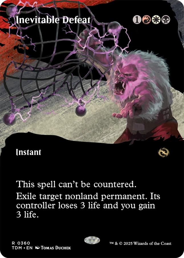Inevitable Defeat (Borderless) [TDM - 360]