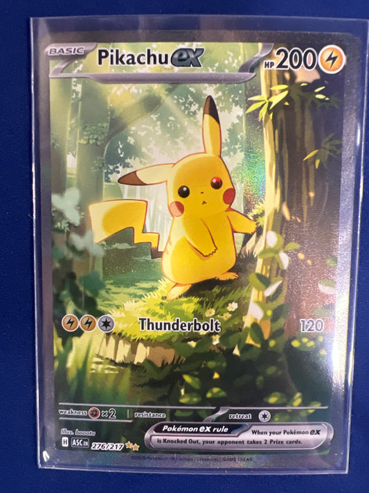 Pikachu Ex 276 Ascended Heroes SIR Near Mint