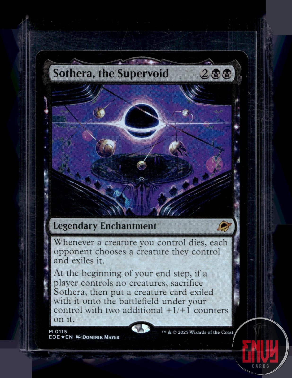 Sothera, the Supervoid NM 115 Edge of Eternities Magic: The Gathering Foil