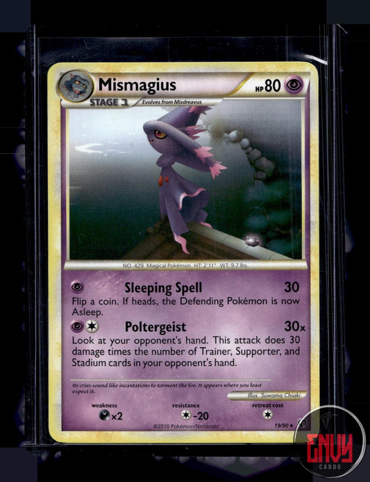 Mismagius Lightly Played 19/90 Rare HGSS Undaunted Pokemon