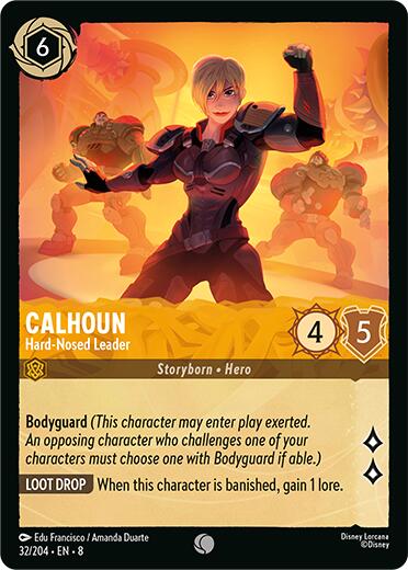 Calhoun - Hard-Nosed Leader [8 - 32/204]