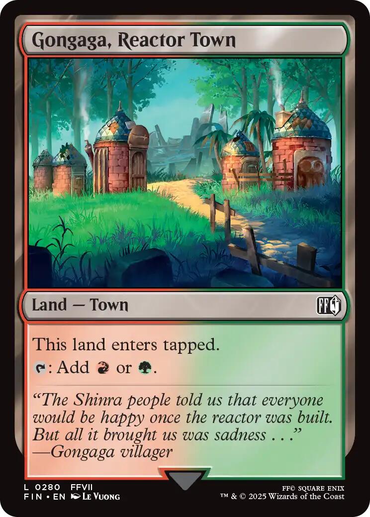 Gongaga, Reactor Town [FIN - 280]