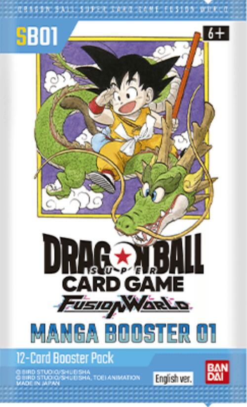 Dragon Ball Fusion World Manga Booster 01 - ENGLISH (SB01)