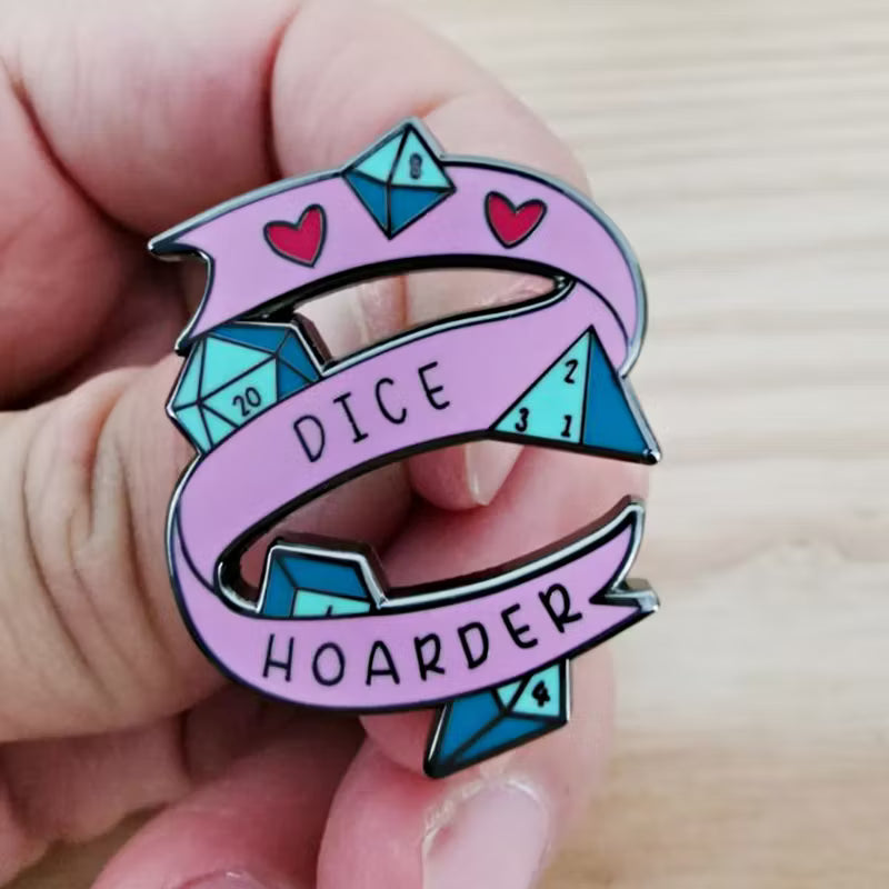Random Design Enamel Pin