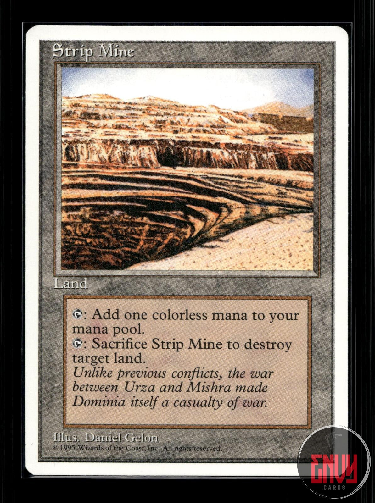 Strip Mine Lightly Played 189 Uncommon Fourth Edition