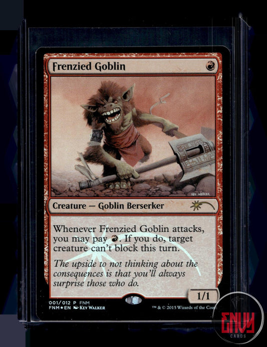 Frenzied Goblin Near Mint 1 Promo FNM Promos Magic: The Gathering Foil