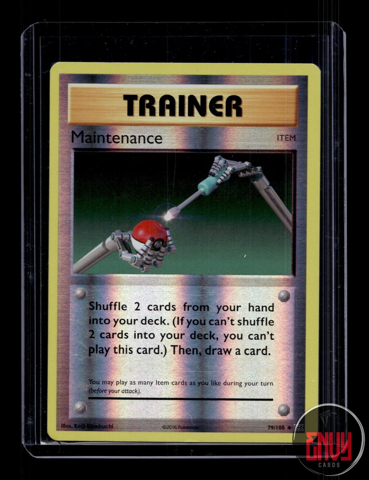 Maintenance Near Mint 79/108 Uncommon Evolutions Pokemon Reverse Holo