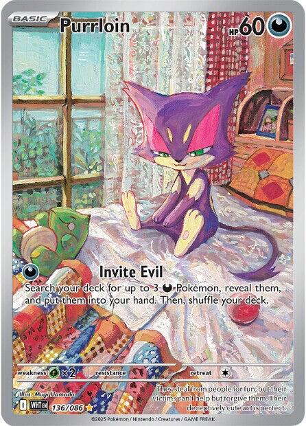 Purrloin - 136/086 [WHT - 136/086]