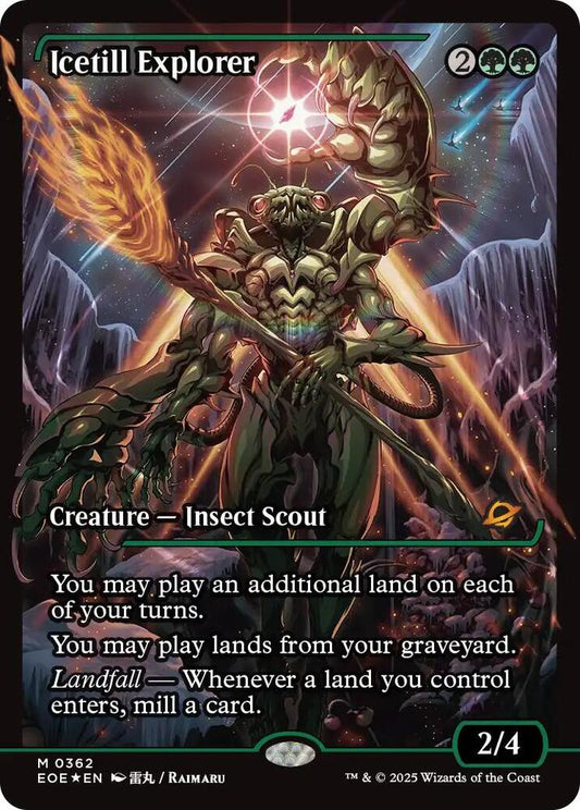 Icetill Explorer (Showcase) NM 362 Edge of Eternities Magic: The Gathering Foil
