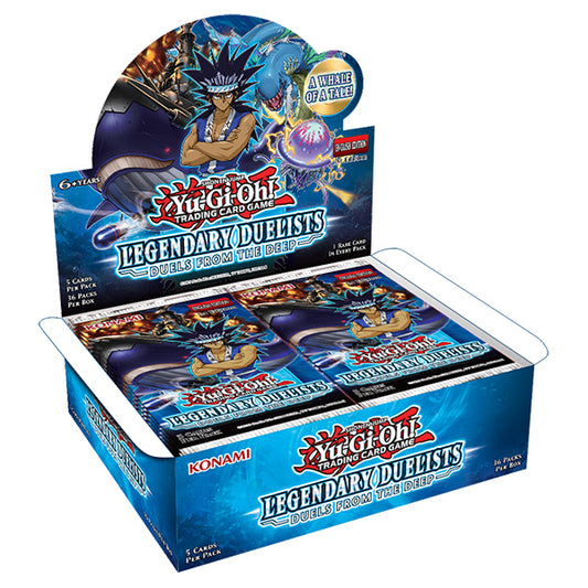 Yu-Gi-Oh: Legendary Duelists- Duels From the Deep Booster Display