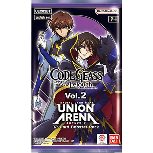 Union Arena: CODE GEASS: Lelouch of the Rebellion Vol.2 Booster Pack [UEX03BT]