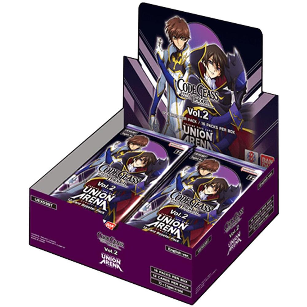 Union Arena: CODE GEASS: Lelouch of the Rebellion Vol.2 Booster Display [UEX03BT]