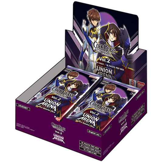 Union Arena: CODE GEASS: Lelouch of the Rebellion Vol.2 Booster Display [UEX03BT]