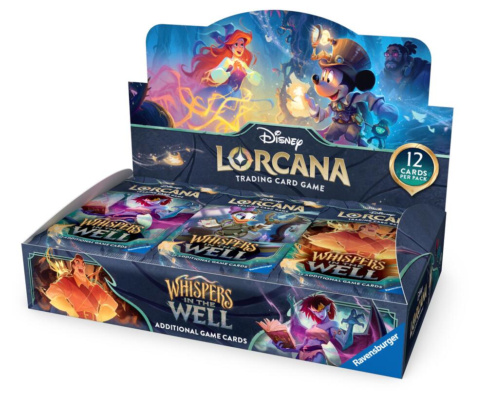 Disney Lorcana: Whispers in the Well- Booster Box