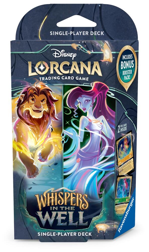 Disney Lorcana: Whispers in the Well- Single-Player Deck