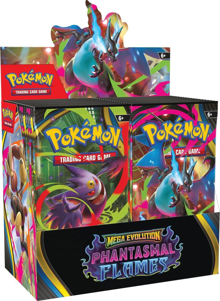 Pokemon TCG: Mega Evolutions - Phantasmal Flames Booster Display