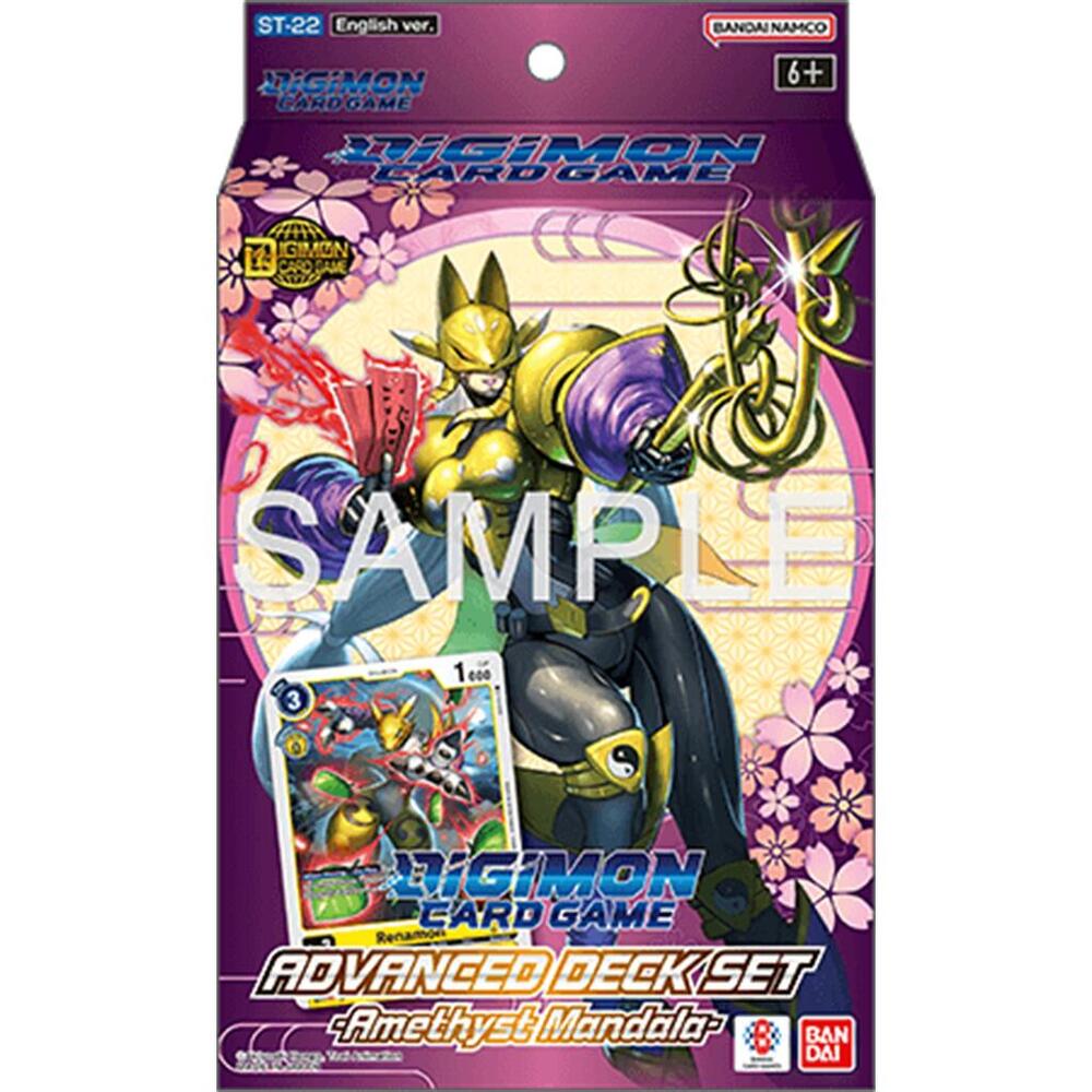 Digimon TCG: Amethyst Mandala Advanced Deck Set (ST-22)