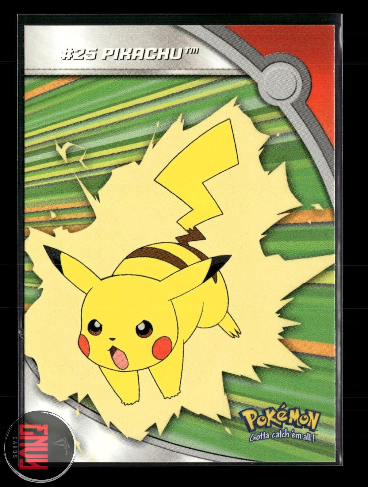 Pikachu LP #152 Topps Trading Cards Series 3 Pokemon