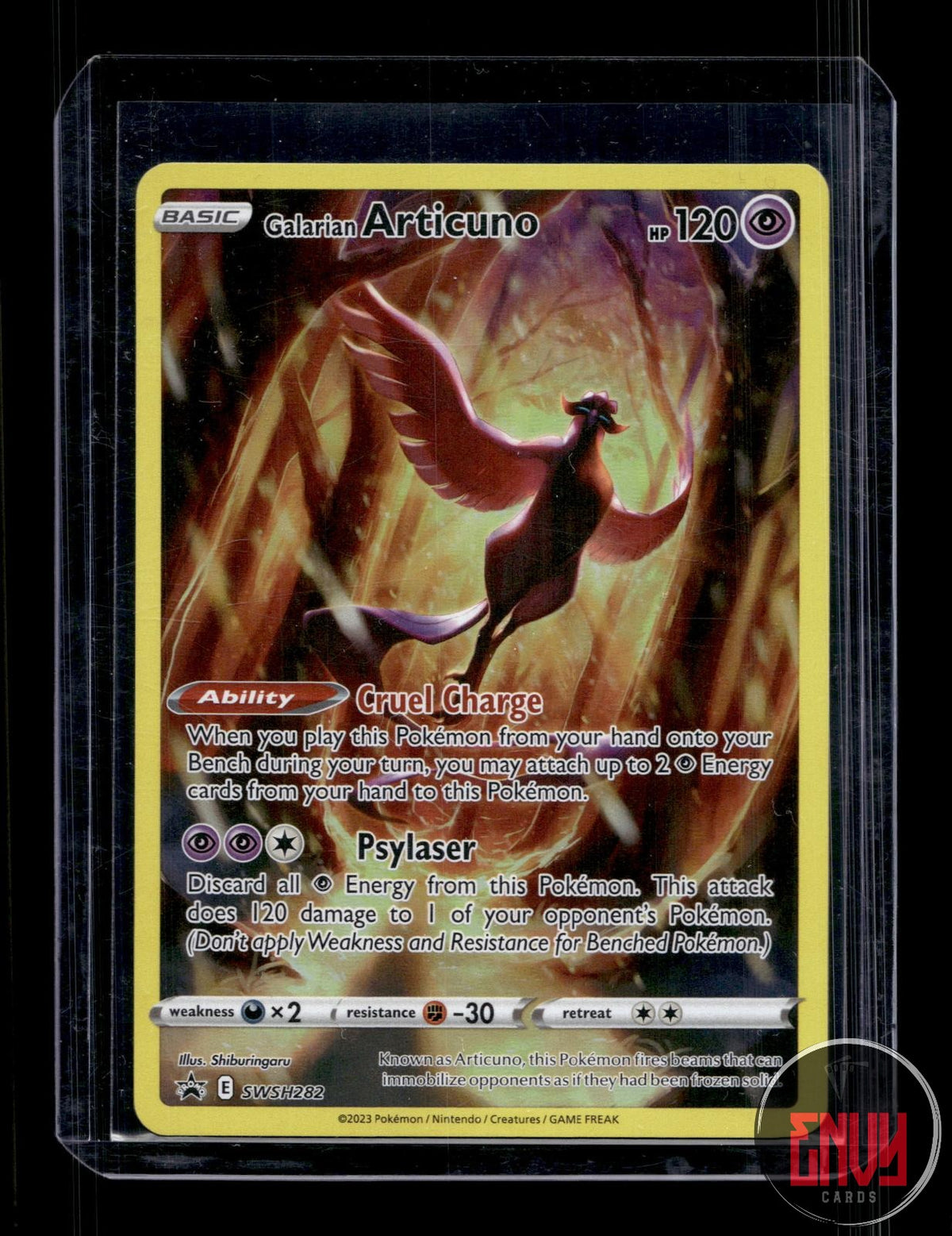 Galarian Articuno LP SWSH282 P Sword & Shield Promo Pokemon Holo