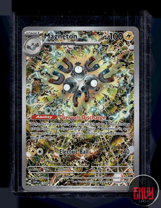 Magneton Near Mint 159 Promo Scarlet & Violet Promo Pokemon Holo