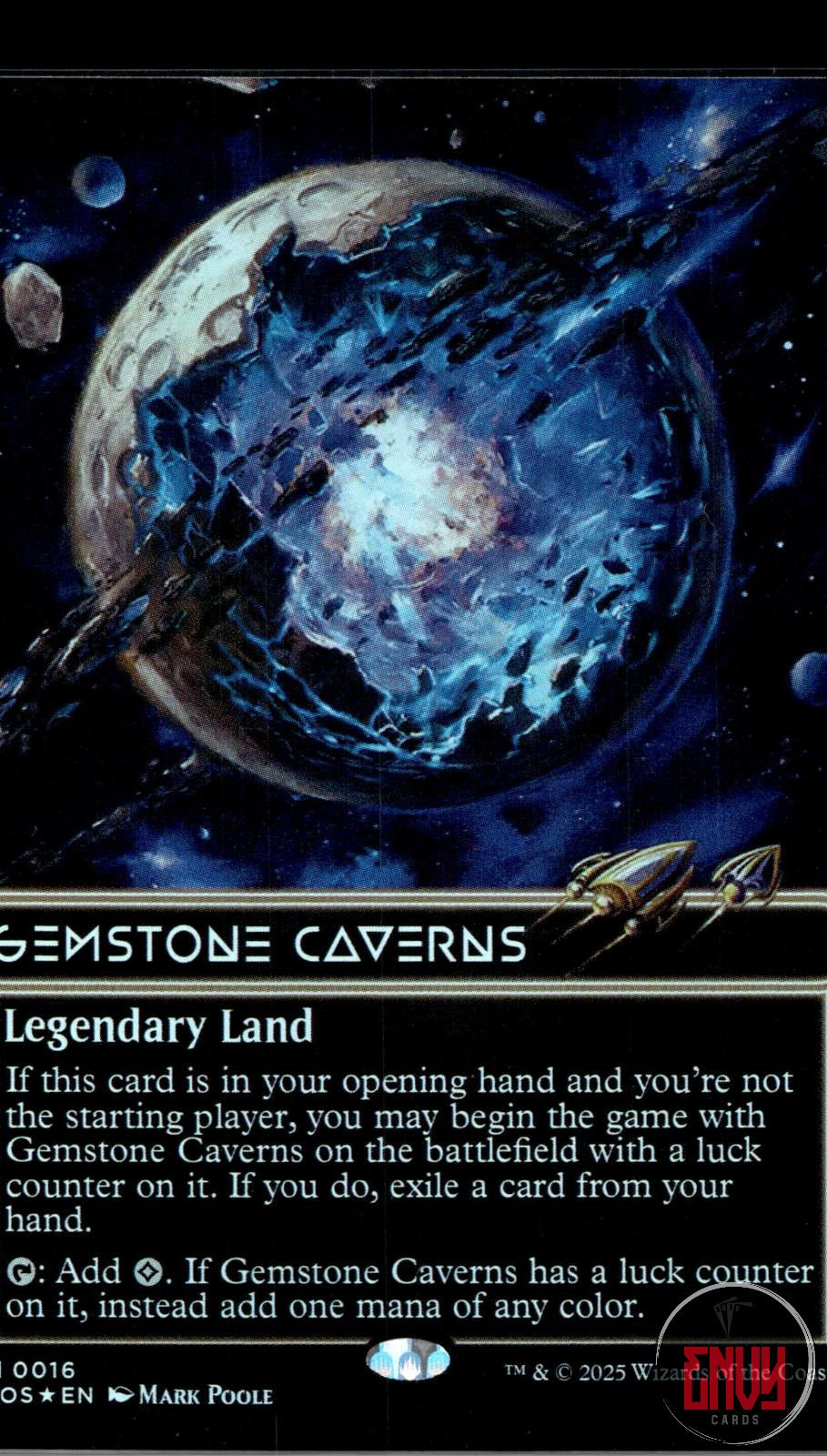 Gemstone Caverns (0016) (Borderless) NM 16 EOS Foil